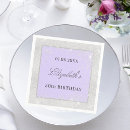 Search for silver napkins Party
