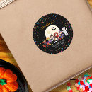 Search for cute cartoon pumpkin stickers Trick or treat