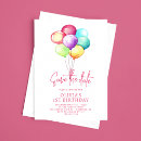 Search for 1st birthday save the dates Watercolor