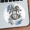 Search for fantasy woman stickers Female