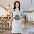 Search for quatrefoil aprons Moroccan