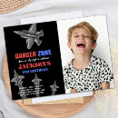 Recherche de avion de chasse invitations D'anniversaire d'avion