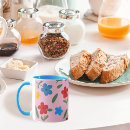 Recherche de fleur romantique tasses Design élégant