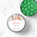 Search for thank you peach stickers Trendy