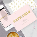 Recherche de pink wedding save the dates Couple