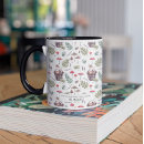 Recherche de forêt magique tasses Aquarelle