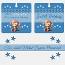 Search for cute monkey ornaments Blue