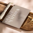 Recherche de palette neutre invitations Invités