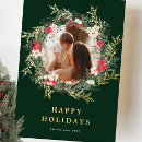 Search for one photo christmas cards Typography