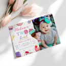 Search for sprinkles second birthday invitations Doughnut  birthday party