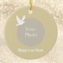 Search for always in our hearts ornaments In loving memory