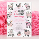 Search for animal print birthday invitations Farm