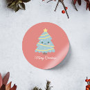 Search for kawaii christmas tree stickers Cute
