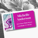 Search for turquoise marble return address labels For her