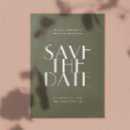 Recherche de modern minimalist save the dates Couple