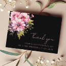 Search for dark pink cards Black
