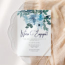 Search for rose engagement party invitations Pastel