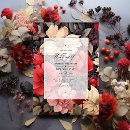Recherche de rouge de taupe invitations Floral