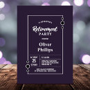 Search for purple retirement party invitations Modern