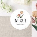 Search for tulip wedding stickers Modern