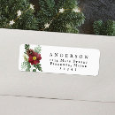 Search for pinecones return address labels Floral