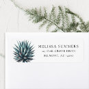 Search for cactus plant return address labels Desert