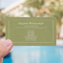 Search for kraft business cards Green