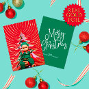 Search for shiny christmas cards Real gold foil