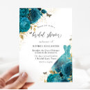 Search for teal bridal shower invitations Dress