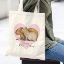 Search for capybara tote bags Watercolor