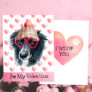 Search for border collie valentines day cards Funny