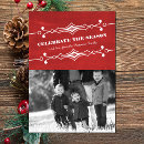 Search for family photo christmas invitations Elegant script