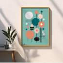 Search for teal abstract posters Unique