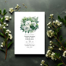 Search for green and silver wedding invitations Floral