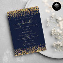 Recherche de 18 ans anniversaire invitations Parties scintillant d'or