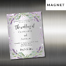 Search for lavender and silver wedding invitations Violet