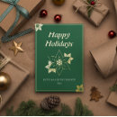Search for business holiday cards Botanical