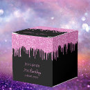 Search for 70th birthday favour boxes Black