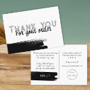 Search for white note business cards Black and white