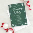Search for snowflake party invitations Calligraphy script