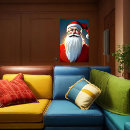 Search for santa portrait art Father christmas