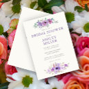 Search for lavender bridal shower invitations Trendy