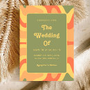 Search for hippie wedding invitations Orange