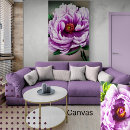Search for light purple canvas prints Floral