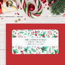 Search for holly leaves return address labels Greenery