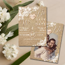 Search for burlap wedding save the dates Burlap and lace