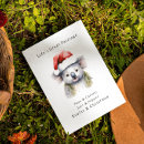 Recherche de koala noël cartes postales Mignon