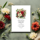 Recherche de crimson mariage invitations Aquarelle