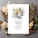 Search for grey and gold wedding invitations Floral