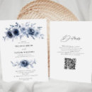 Recherche de indigo mariage invitations Bleu